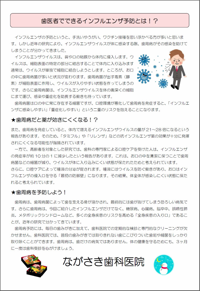 町田市ながさき歯科医院新聞 最新号 2/2